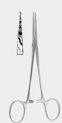 Кровоспинний затискач ПРОВІДЕНС-ХОСПІТАЛ (PROVIDENCE-HOSPITAL), прямий, 14,0 см